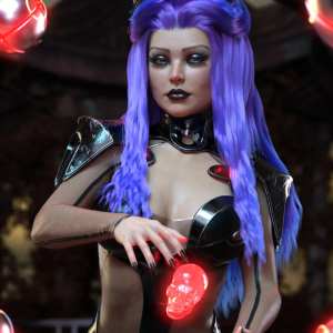 dForce Succubus Hair for Genesis 8 Female(s) dForce Succubus Hair for Genesis 8 Female(s)