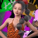 Chanelle Dream Hair for Genesis 9 Chanelle Dream Hair for Genesis 9