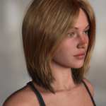 MRL dForce Layered Bob Hair for Genesis 9 MRL dForce Layered Bob Hair for Genesis 9