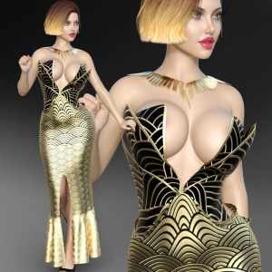 dForce Petal Top Dress G8F dForce Petal Top Dress G8F