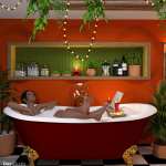 Boho Cottage: The Bathroom Boho Cottage: The Bathroom