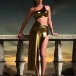 dForce Elegance Outfit Set for Genesis 9 dForce Elegance Outfit Set for Genesis 9