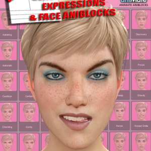 More Genesis 8 Female(s) Expressions & Face aniBlocks More Genesis 8 Female(s) Expressions & Face aniBlocks