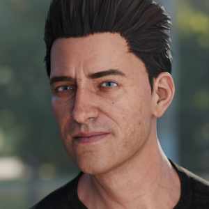 Slicked-Back Hair for Genesis 8 Males Slicked-Back Hair for Genesis 8 Males