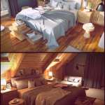 Winter Vacation Bedroom Winter Vacation Bedroom
