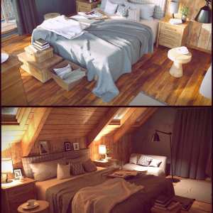 Winter Vacation Bedroom Winter Vacation Bedroom