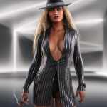 Midnight Crime dForce outfit for Genesis 8 & 8.1 Females Midnight Crime dForce outfit for Genesis 8 & 8.1 Females