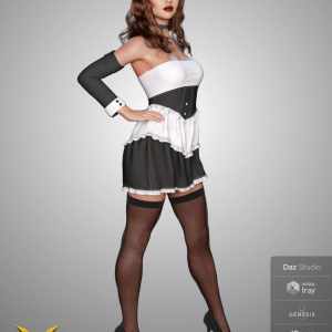 FG Maid Outfit for Genesis 8 Females FG Maid Outfit for Genesis 8 Females