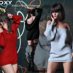Roxy Sweatshirt Dress for G8 and G8.1 Females Roxy Sweatshirt Dress for G8 and G8.1 Females
