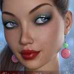 SV’s Holiday Charm Earrings Genesis 3 Females SV’s Holiday Charm Earrings Genesis 3 Females