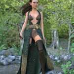 dForce Azahara Outfit for Genesis 8 Female(s) dForce Azahara Outfit for Genesis 8 Female(s)