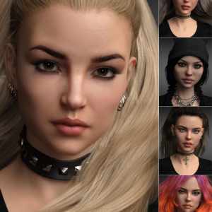 Gorgeous Morphs for Teen Raven 8 Gorgeous Morphs for Teen Raven 8