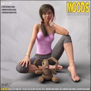 Moods – Poses for Genesis 8 Moods – Poses for Genesis 8