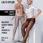 Lali’s Low-Waist Tights for Genesis 8.1 Female Lali’s Low-Waist Tights for Genesis 8.1 Female