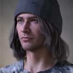 Finn Hair for Genesis 9 Finn Hair for Genesis 9
