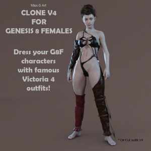 Clone V4 For Genesis 8 Females Clone V4 For Genesis 8 Females