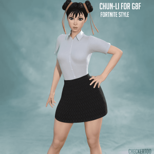 Chun-Li for G8F (Fortnite Style) Chun-Li for G8F (Fortnite Style)