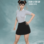 Chun-Li for G8F (Fortnite Style) Chun-Li for G8F (Fortnite Style)