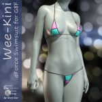 Wee-Kini dForce Swimsuit for Genesis 8 Female Wee-Kini dForce Swimsuit for Genesis 8 Female