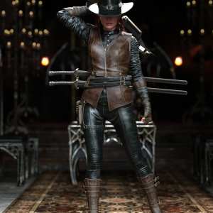 Monster Hunter Poses for Van Helsing 9 Monster Hunter Poses for Van Helsing 9