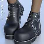 Low Boots for Genesis 8 Female(s) Low Boots for Genesis 8 Female(s)