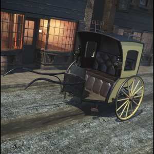 Vintage Carriages 3 – Hansom Cab Vintage Carriages 3 – Hansom Cab