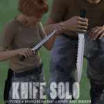 KNIFE SOLO for Genesis 8 Female KNIFE SOLO for Genesis 8 Female