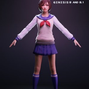 Sun Shangxiang For Genesis 8 And 8.1 Female Sun Shangxiang For Genesis 8 And 8.1 Female