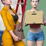 Z Lifting and Carrying Utility Pose Collection for Genesis 8 and 8.1 Z Lifting and Carrying Utility Pose Collection for Genesis 8 and 8.1