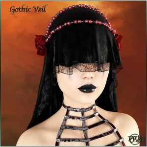 Prae-Gothic Veil For G8F Daz Prae-Gothic Veil For G8F Daz