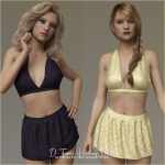 D-Force Hailey Outfit for Genesis 8/8.1/9/V9 D-Force Hailey Outfit for Genesis 8/8.1/9/V9