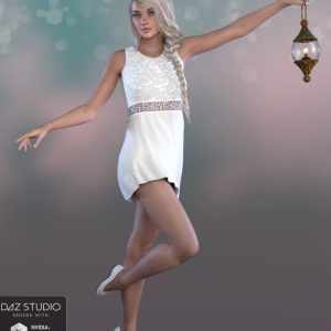 dForce Summer Angel Outfit for Genesis 3 and 8 Female(s) dForce Summer Angel Outfit for Genesis 3 and 8 Female(s)