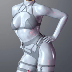 X-Fashion Leather Chain Garter Set X-Fashion Leather Chain Garter Set