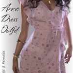 dForce Anne Candy Dress Outfit for Genesis 8 Female(s) dForce Anne Candy Dress Outfit for Genesis 8 Female(s)