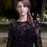 BS French Braid Hair for Genesis 8, 8.1, and 9 BS French Braid Hair for Genesis 8, 8.1, and 9
