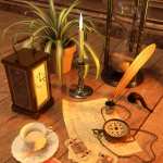 Victorian Study Clutter Victorian Study Clutter