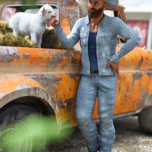 Modern Cowboy Outfit for Genesis 8 and 8.1 Males Modern Cowboy Outfit for Genesis 8 and 8.1 Males