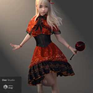 dForce SYee Cute Princess Dress for Genesis 8 FemalesRepost  dForce SYee Cute Princess Dress for Genesis 8 FemalesRepost
