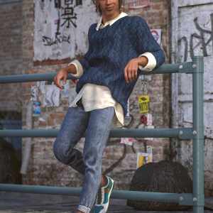 dForce Pop Culture Outfit for Genesis 9 dForce Pop Culture Outfit for Genesis 9