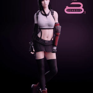 Tifa For Genesis 8 And 8.1 Female Tifa For Genesis 8 And 8.1 Female