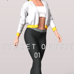 Dforce BW Street Outfit 01 Dforce BW Street Outfit 01