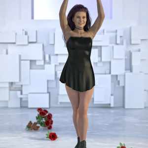 dForce Figure Skater Outfit for Genesis 8 Female(s) dForce Figure Skater Outfit for Genesis 8 Female(s)
