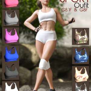 Sexy Sport Outfit For G8.1F & G8F Sexy Sport Outfit For G8.1F & G8F