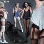 Ryver for Genesis 8 and 8.1 Females Ryver for Genesis 8 and 8.1 Females