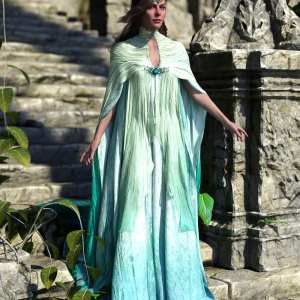 dForce Lady of Fate Outfit for Genesis 9 dForce Lady of Fate Outfit for Genesis 9