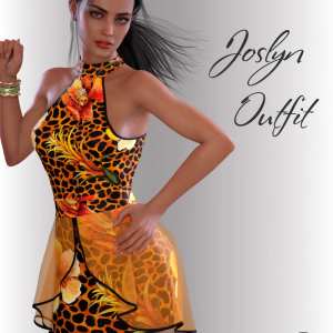 dForce Joslyn Candy Outfit for Genesis 8 Female dForce Joslyn Candy Outfit for Genesis 8 Female