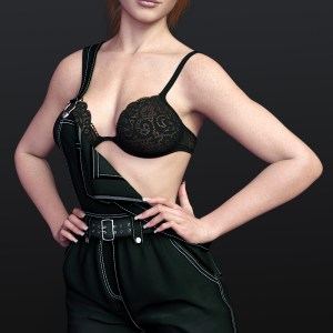 X-Fashion Overall Outfit for Genesis 9 X-Fashion Overall Outfit for Genesis 9