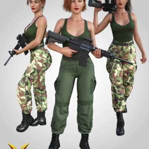 FG Military Poses FG Military Poses