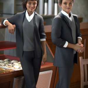 dForce Dapper Fluid Outfit for Genesis 8 and 8.1 dForce Dapper Fluid Outfit for Genesis 8 and 8.1