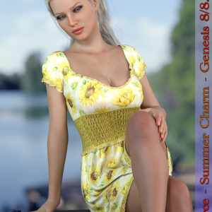 dforce – Summer Charm – Genesis 8 dforce – Summer Charm – Genesis 8
